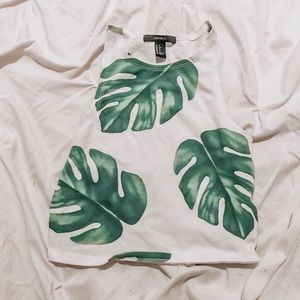 Leaf crop top